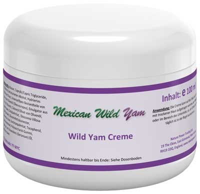 Wild Yam Creme, 100 ml